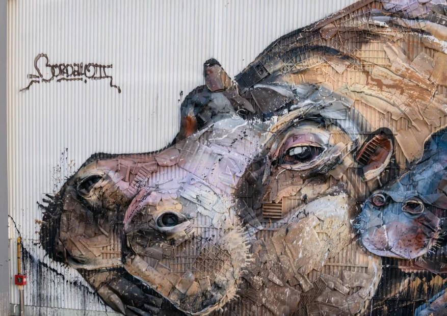 Milmurs production, Street-art, Martinique, Montréal, Bordalo Festival Bègles 2023