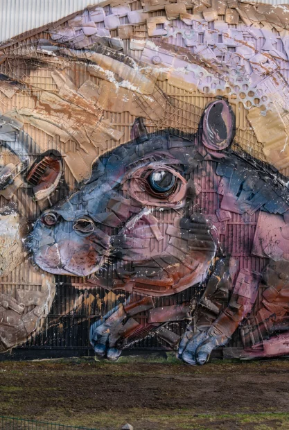 Milmurs production, Street-art, Martinique, Montréal, Bordalo Festival Bègles 2023