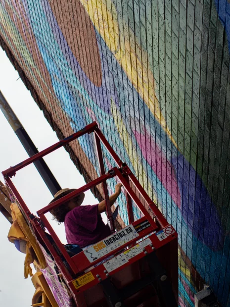 Milmurs production, Street-art, Martinique, Montréal, Danaé Brissonet - festival Montreal -  2021
