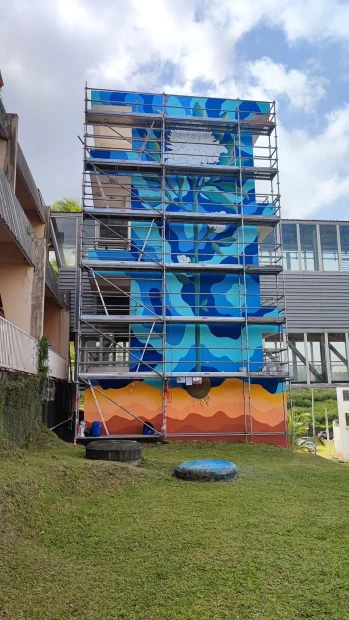 Milmurs production, Street-art, Martinique, Montréal, JKing | CHU Martinique